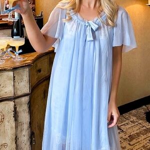 Hill House Tulle Coco Duster in Powder Blue